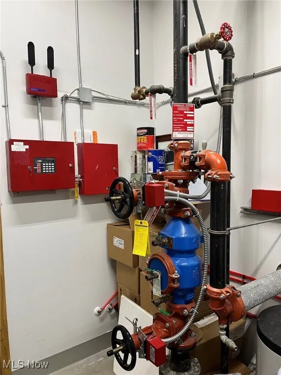 View of utility room