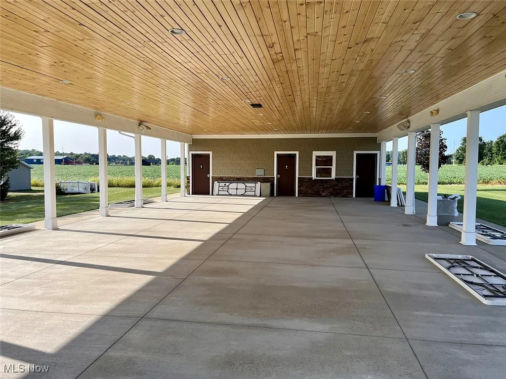 View of patio