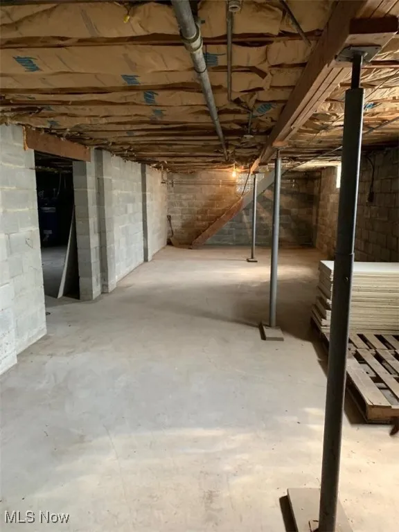 View of basement