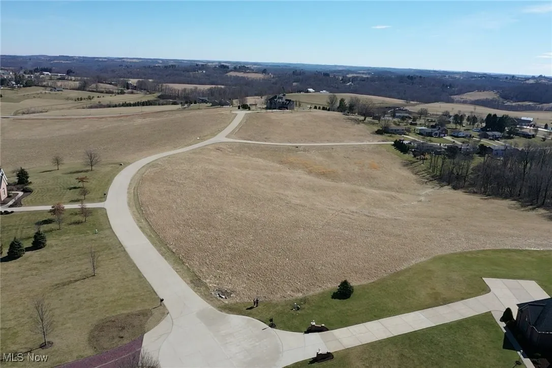 Bird's eye view with a rural view