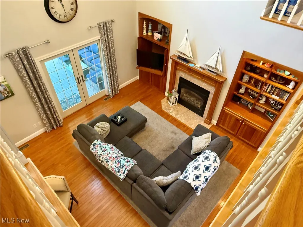 View from upstairs.