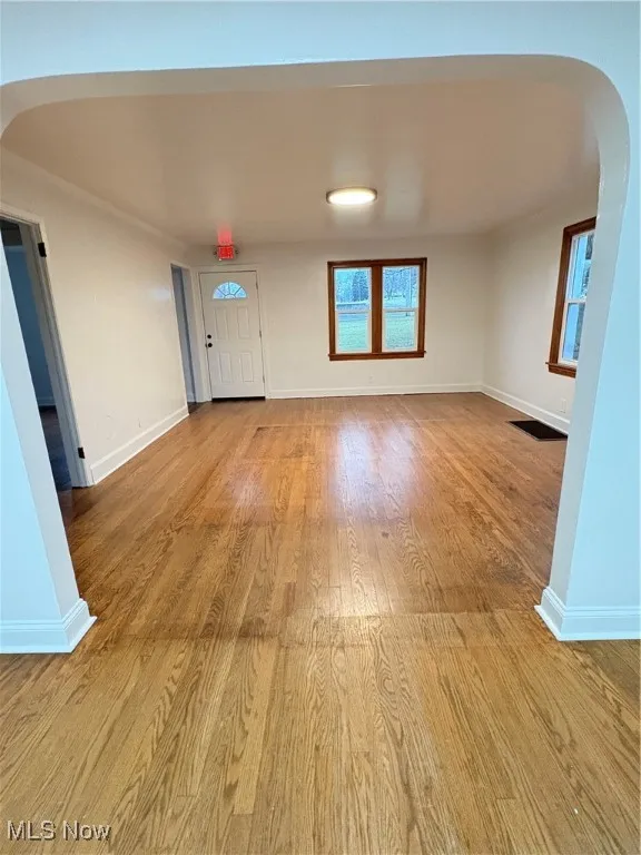 Room featuring light hardwood / wood-style flooring