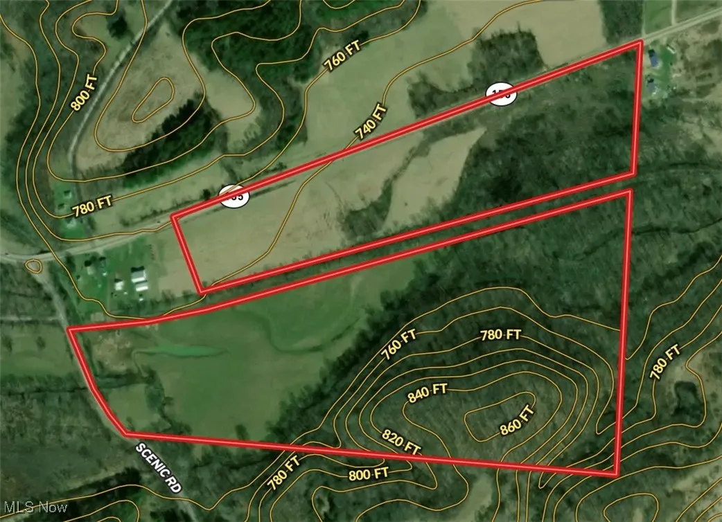Map of property location featuring property boundaries highlighted