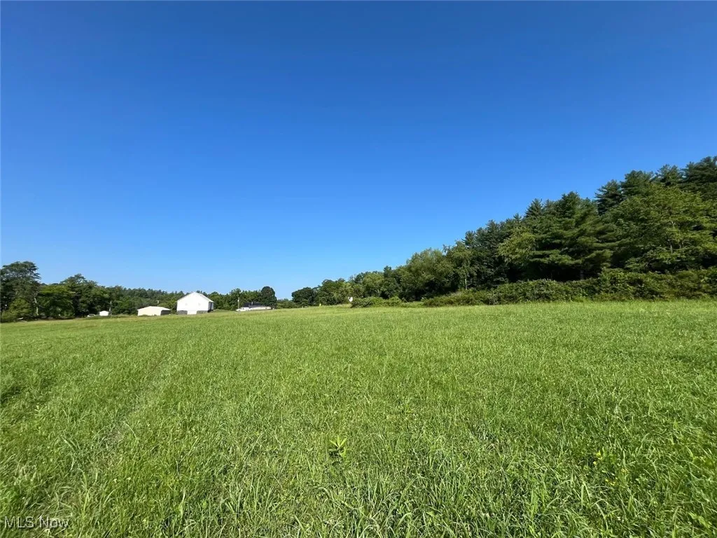 View of tree filled area featuring a view of countryside