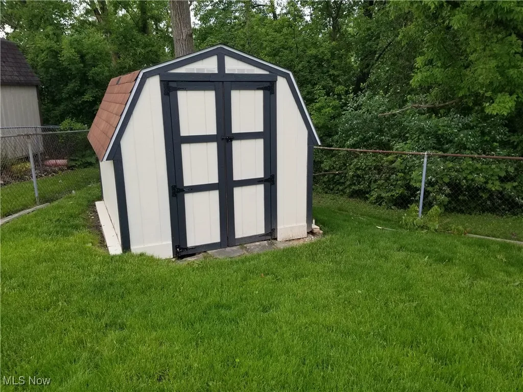 View of the rear yard from the Master Bedroom