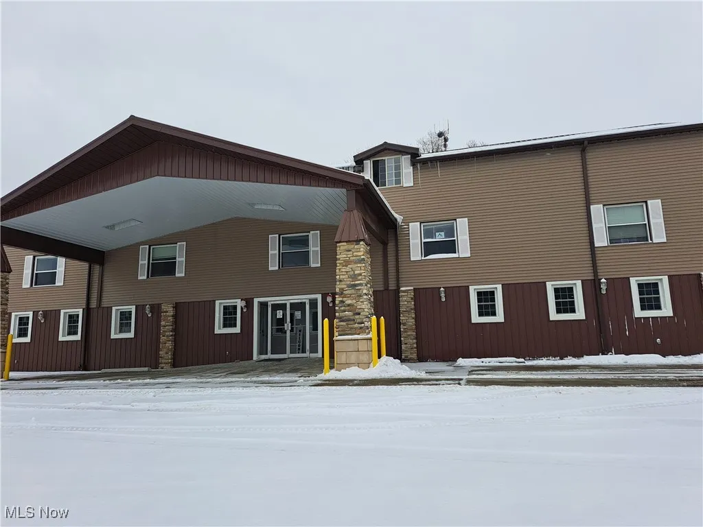Front of Commercial Building