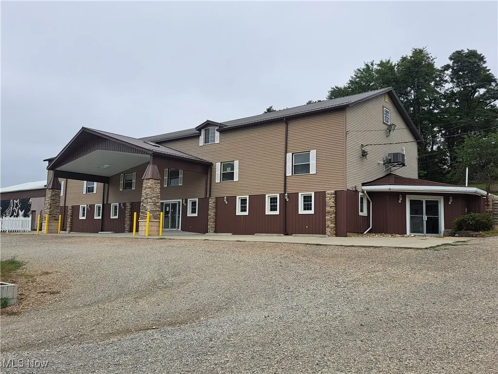 Front of Commercial Building