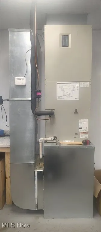 View of utility room