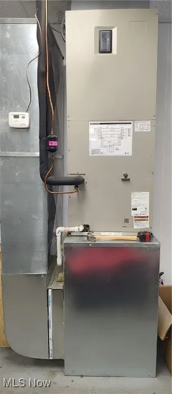 View of utility room