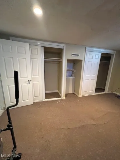 View of unfurnished bedroom