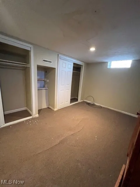 View of unfurnished bedroom