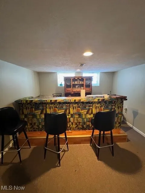 Bar with carpet floors
