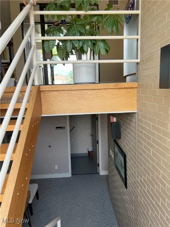 Stairs to lower level