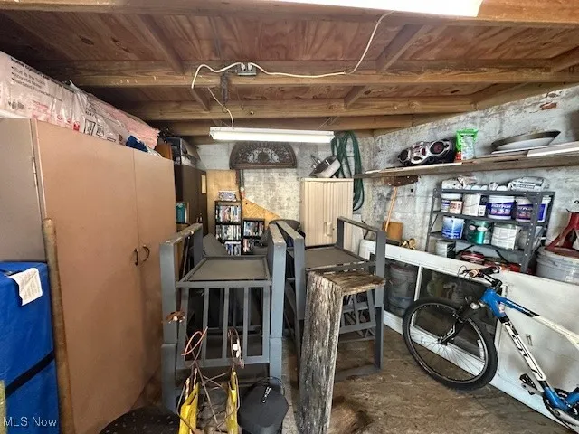 View of storage