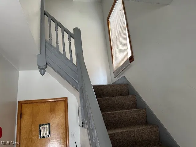 View of stairway