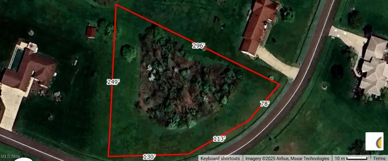 Map / location with property boundaries highlighted