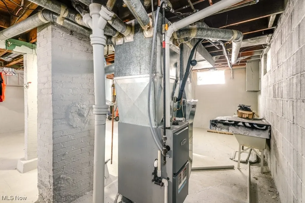 Utilities featuring heating unit