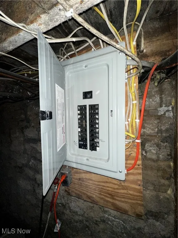 Utilities featuring electric panel