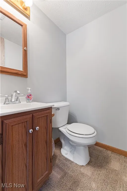 lower level half bath