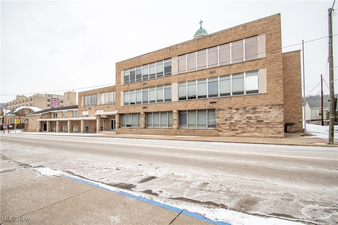 Front of building