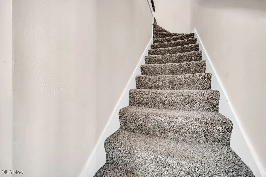 View of stairway