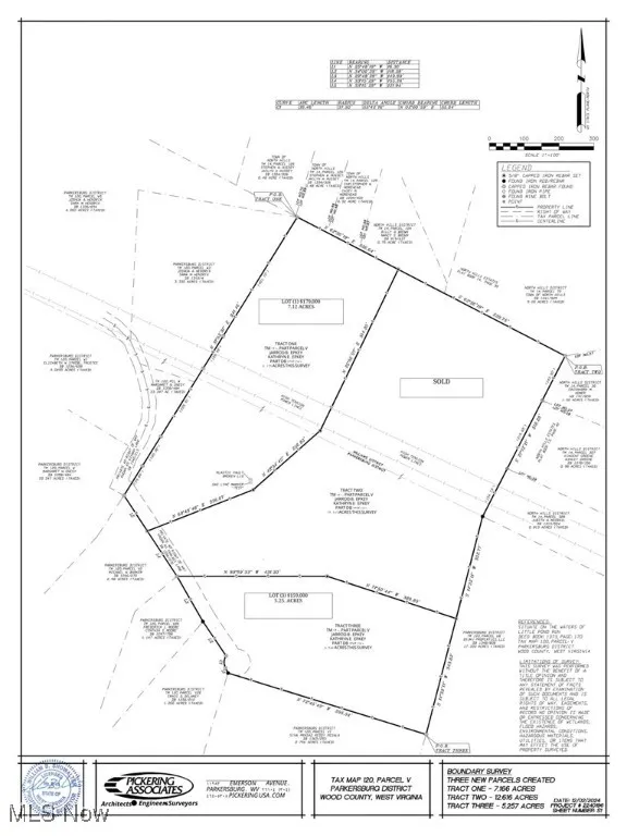 Survey map / technical document