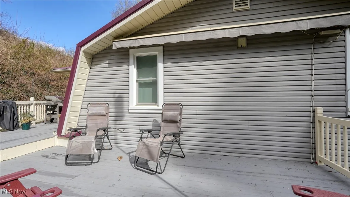 View of deck