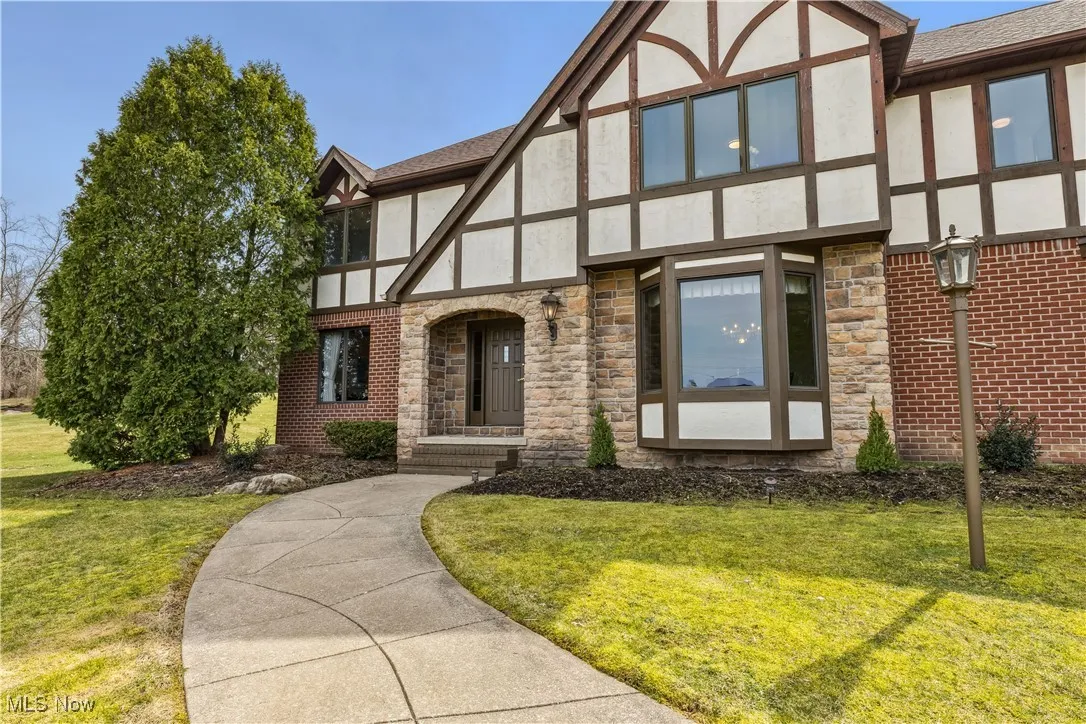 Sidewalk to the front door