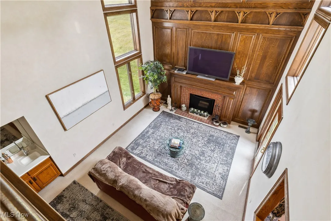 Second Floor view of the Great Room