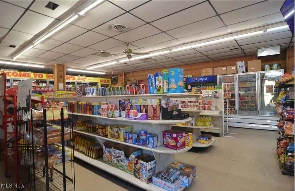 View of storage area