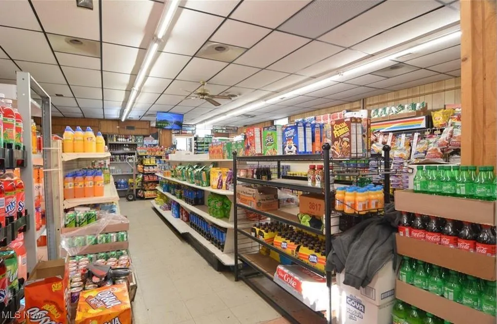 View of storage area