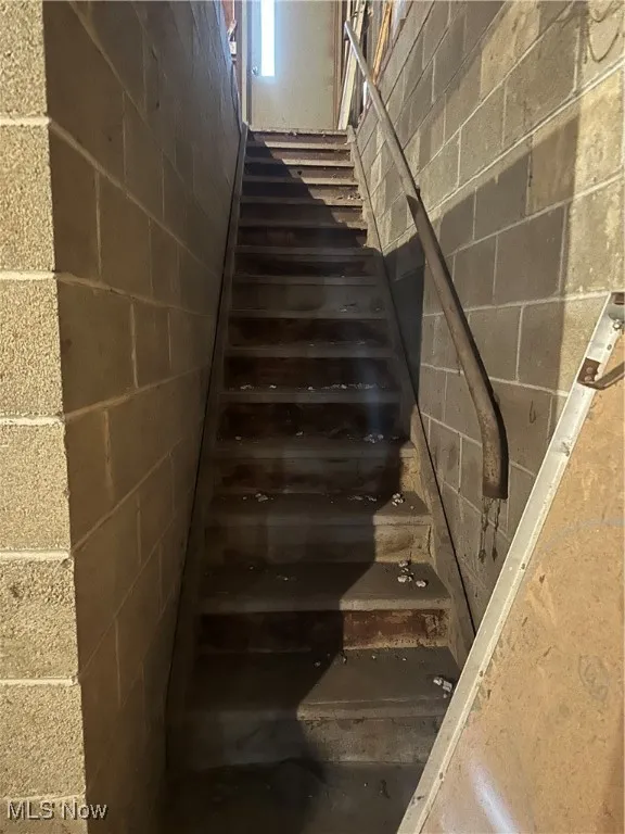 View of stairway