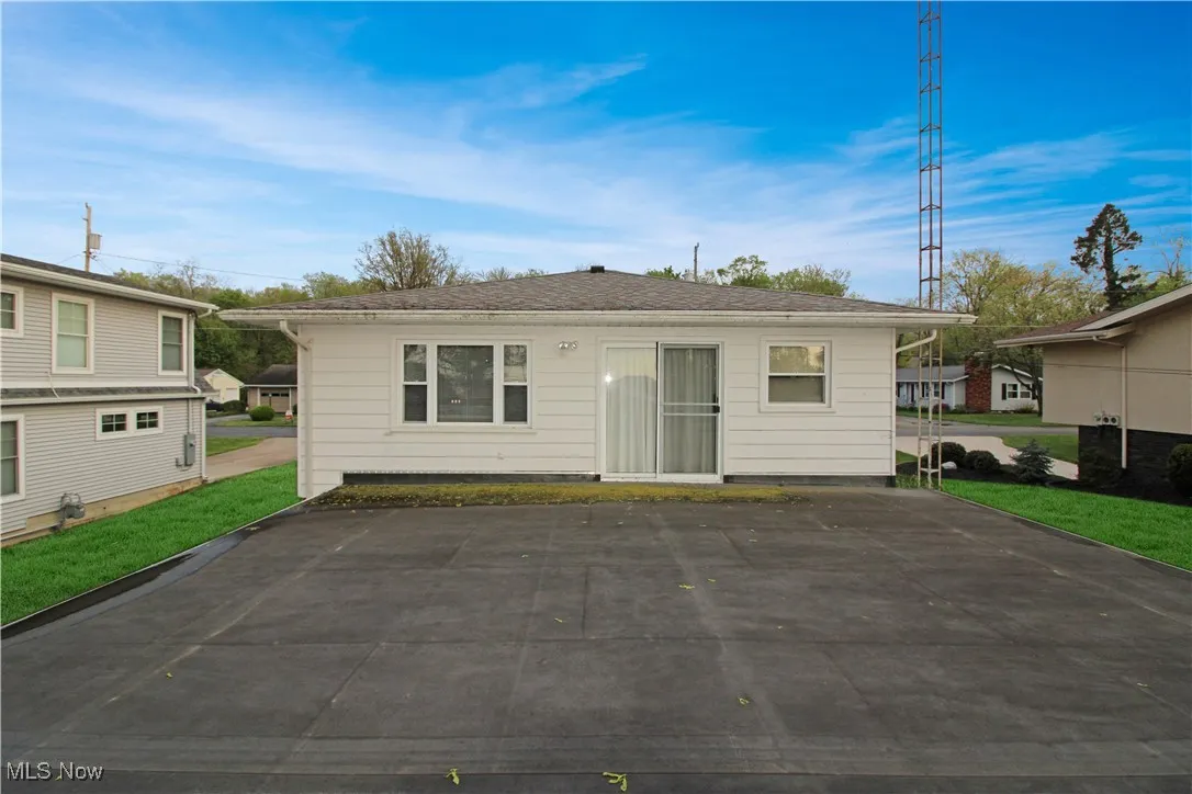View of rear view of house