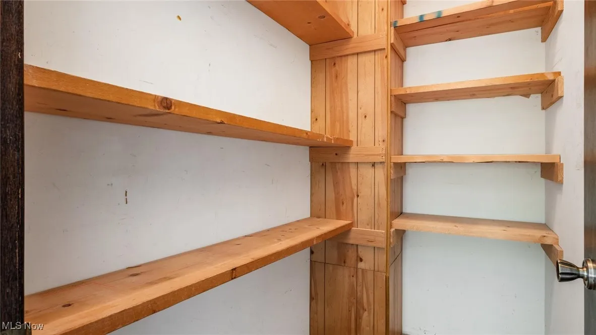 View of storage room