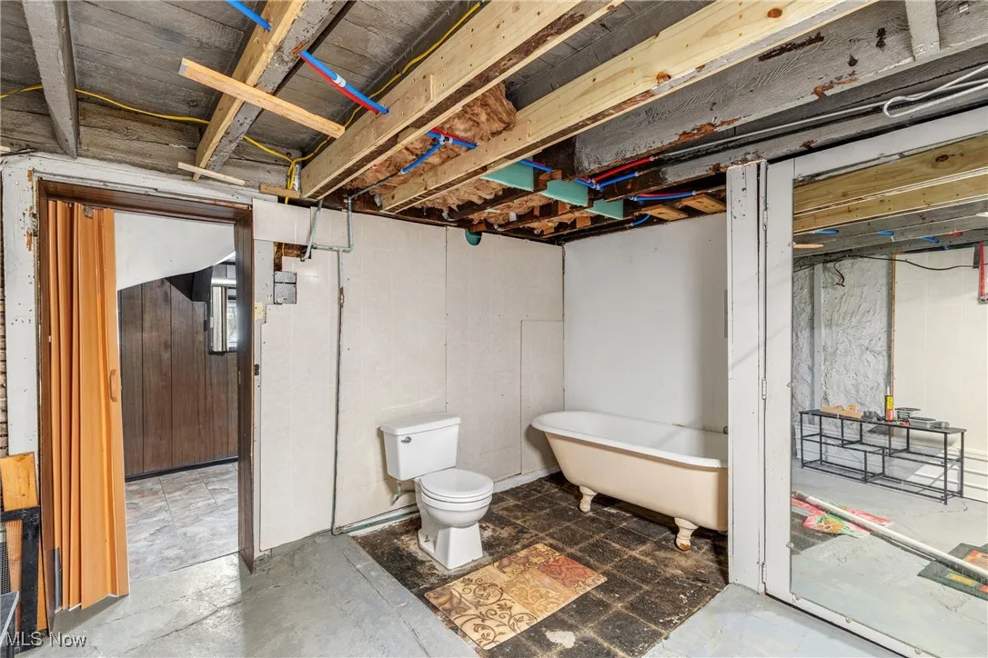 View of basement