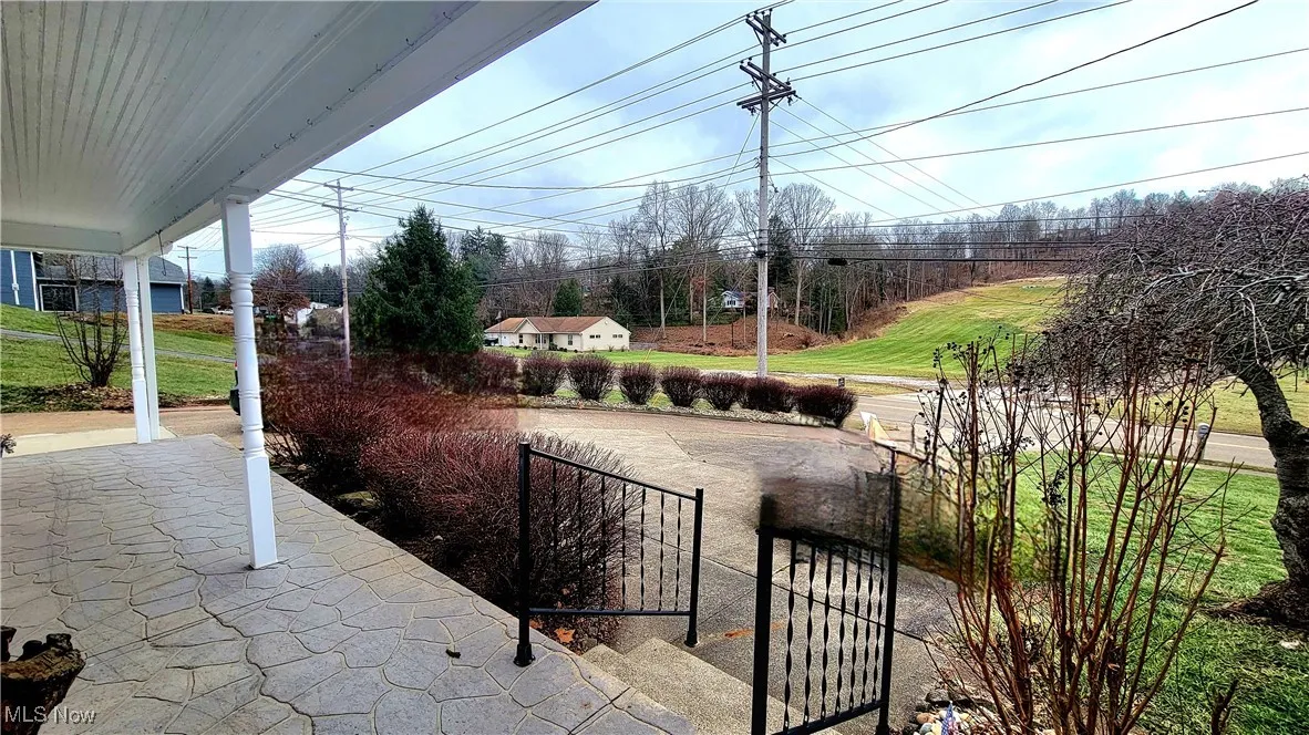 View from front porch