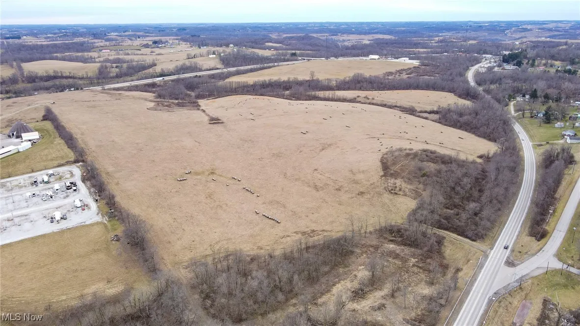 Drone / aerial view featuring a rural view