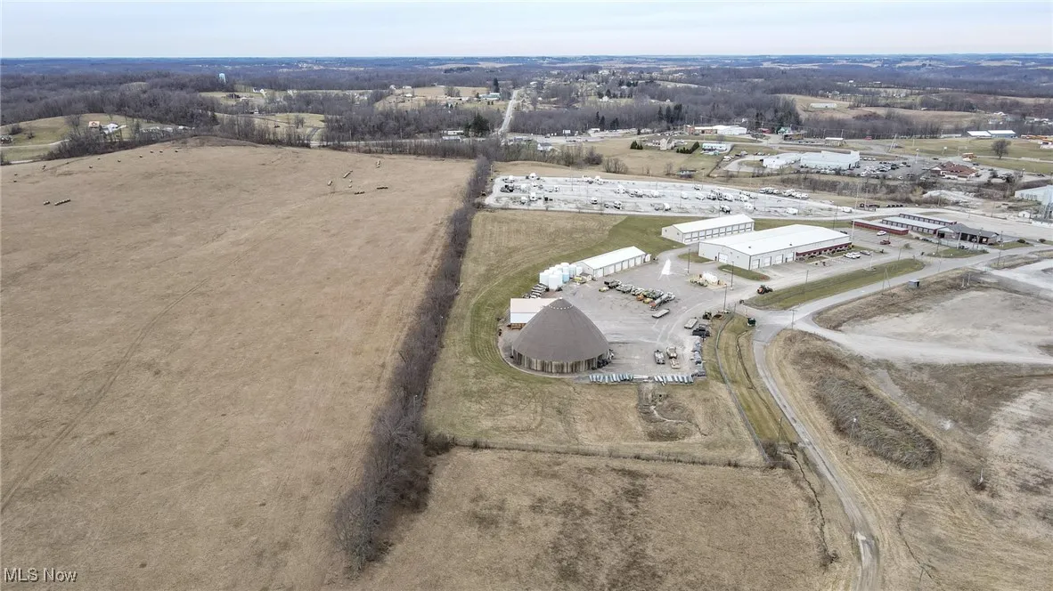 Drone / aerial view featuring a rural view