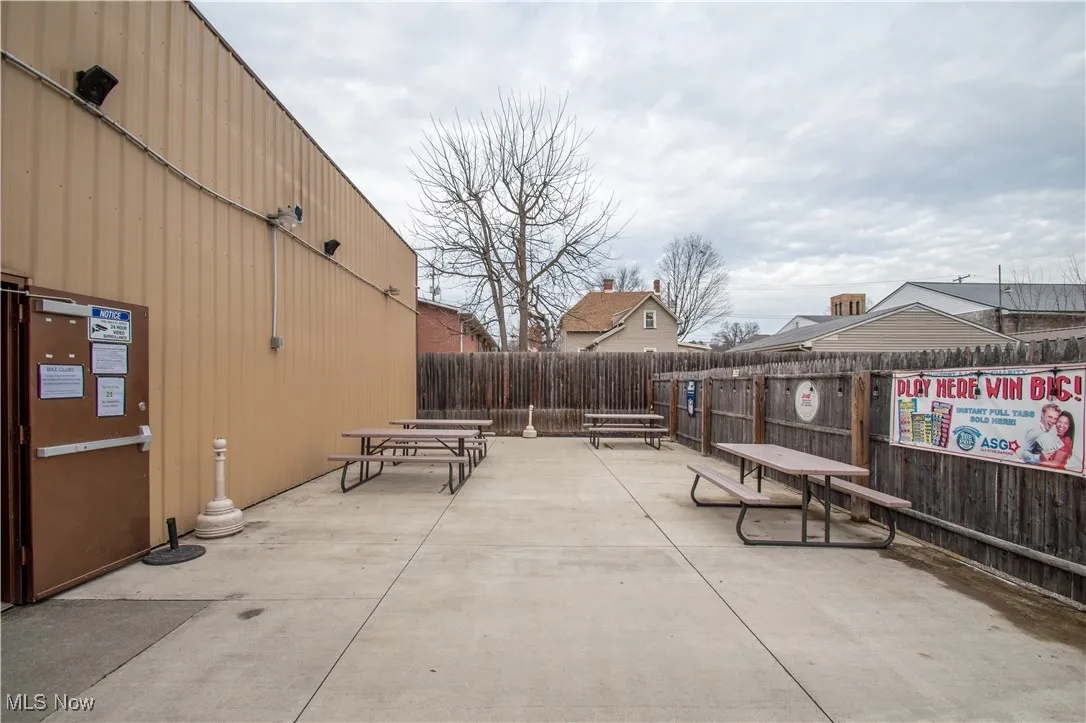 View of patio