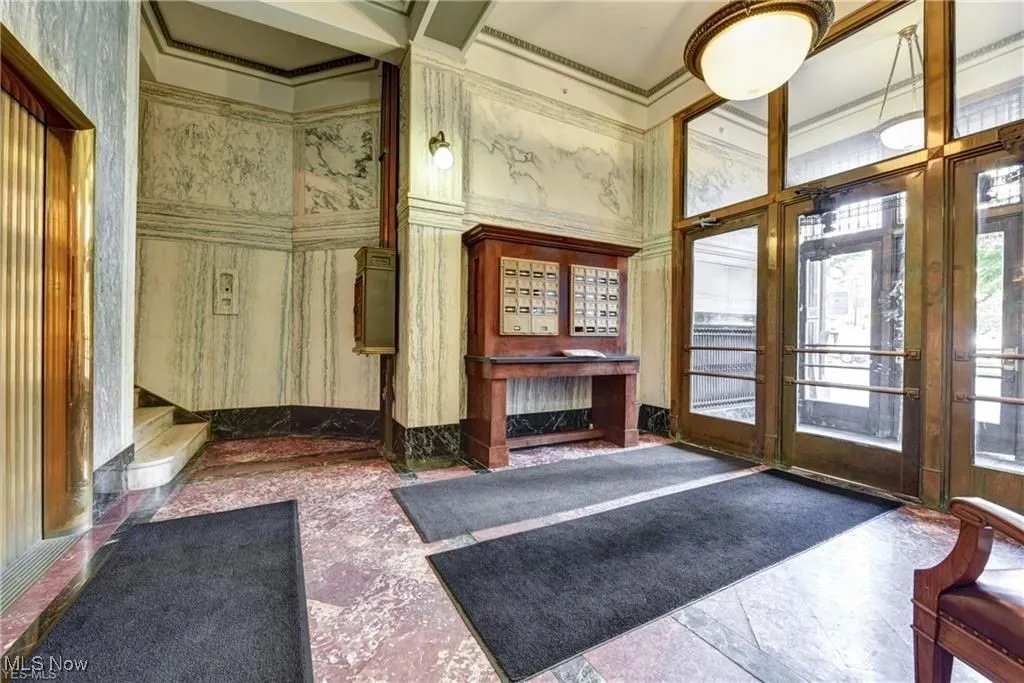 View of building lobby