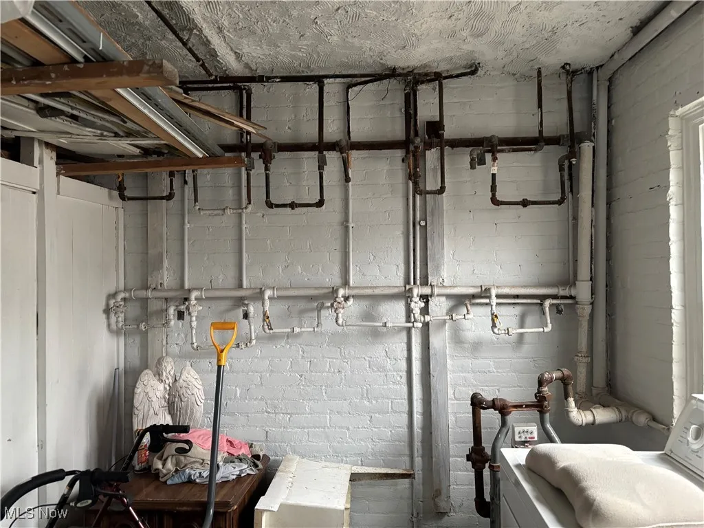 View of utility room