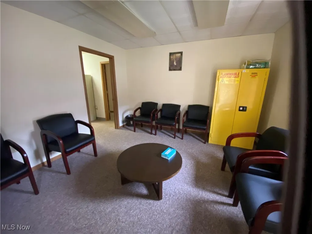 Additional waiting area.