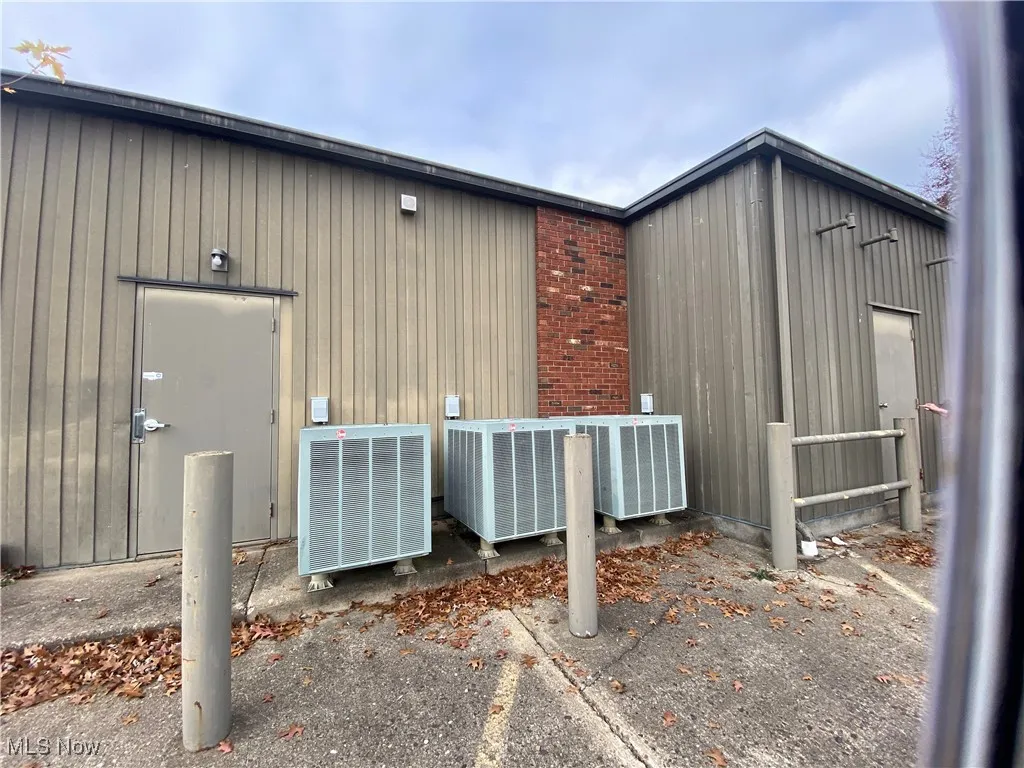 Heating and cooling units.