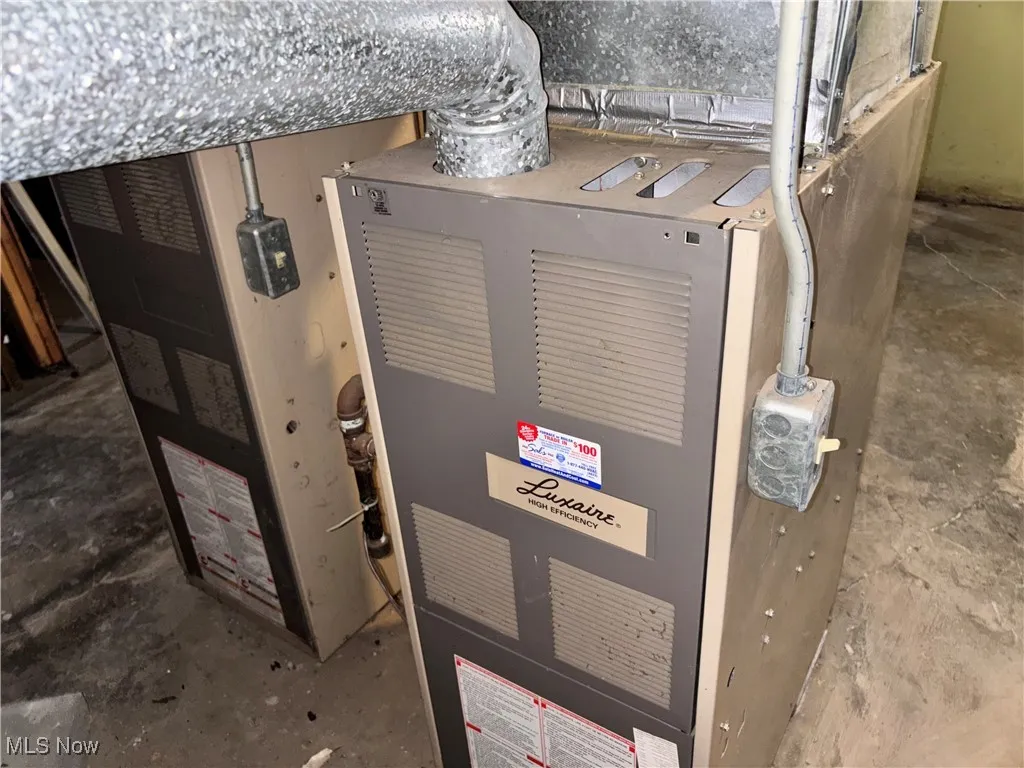 View of furnace