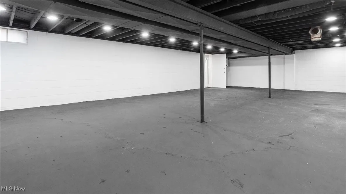 View of basement