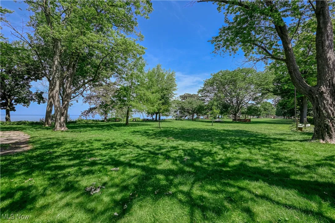 View of park view and Lake Erie from home
