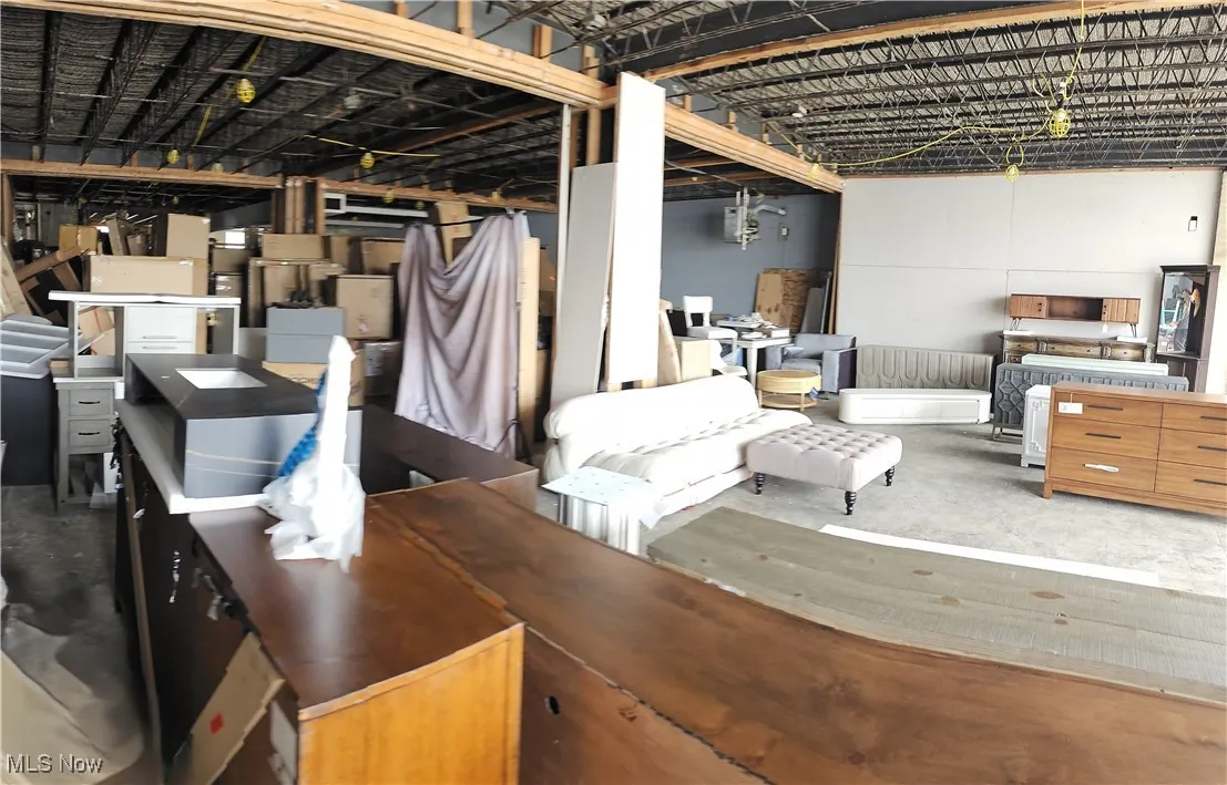 View of basement