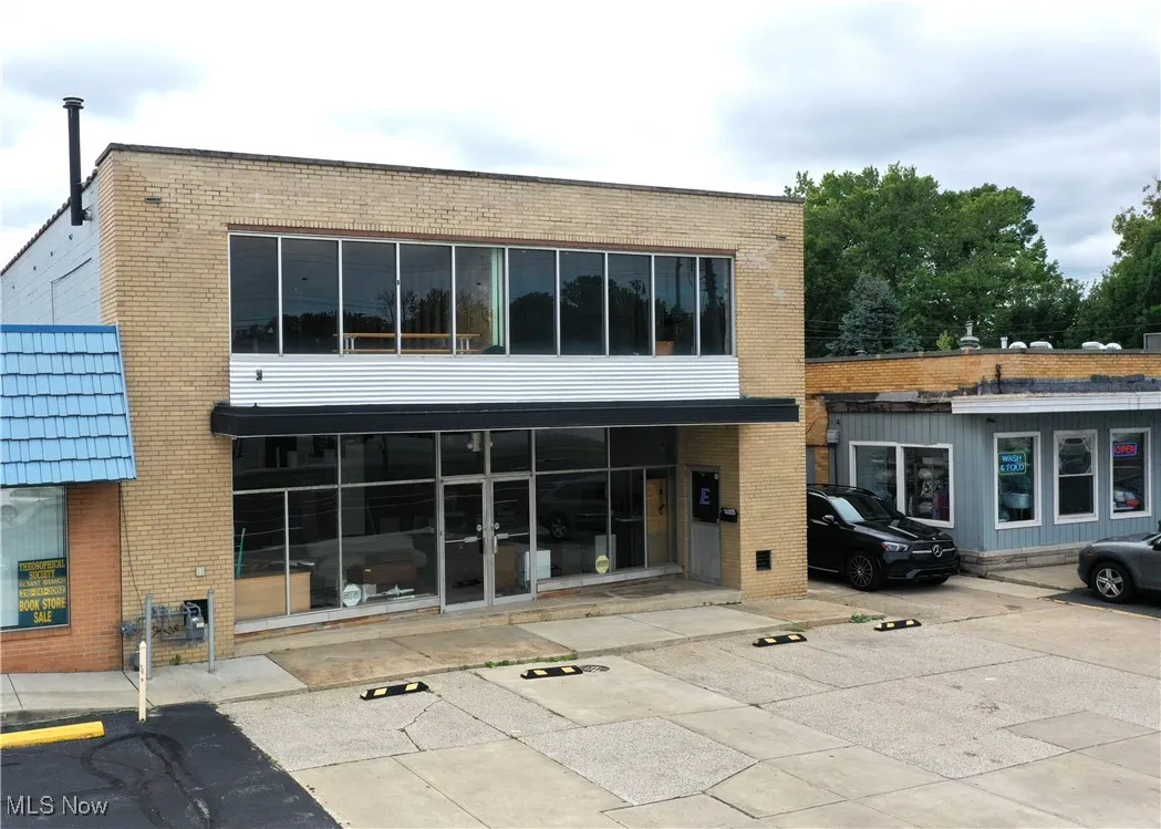 View of back of property