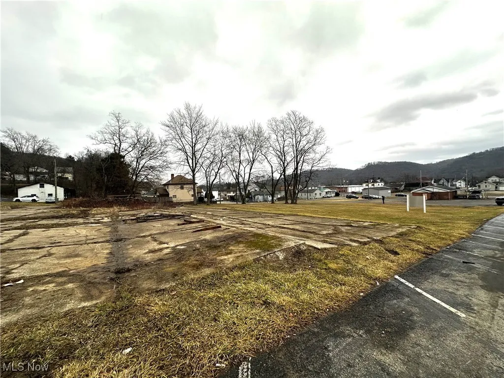 View of yard with a mountain view