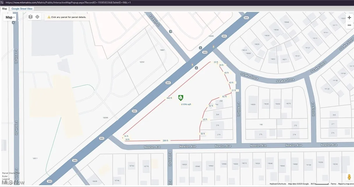 Map location